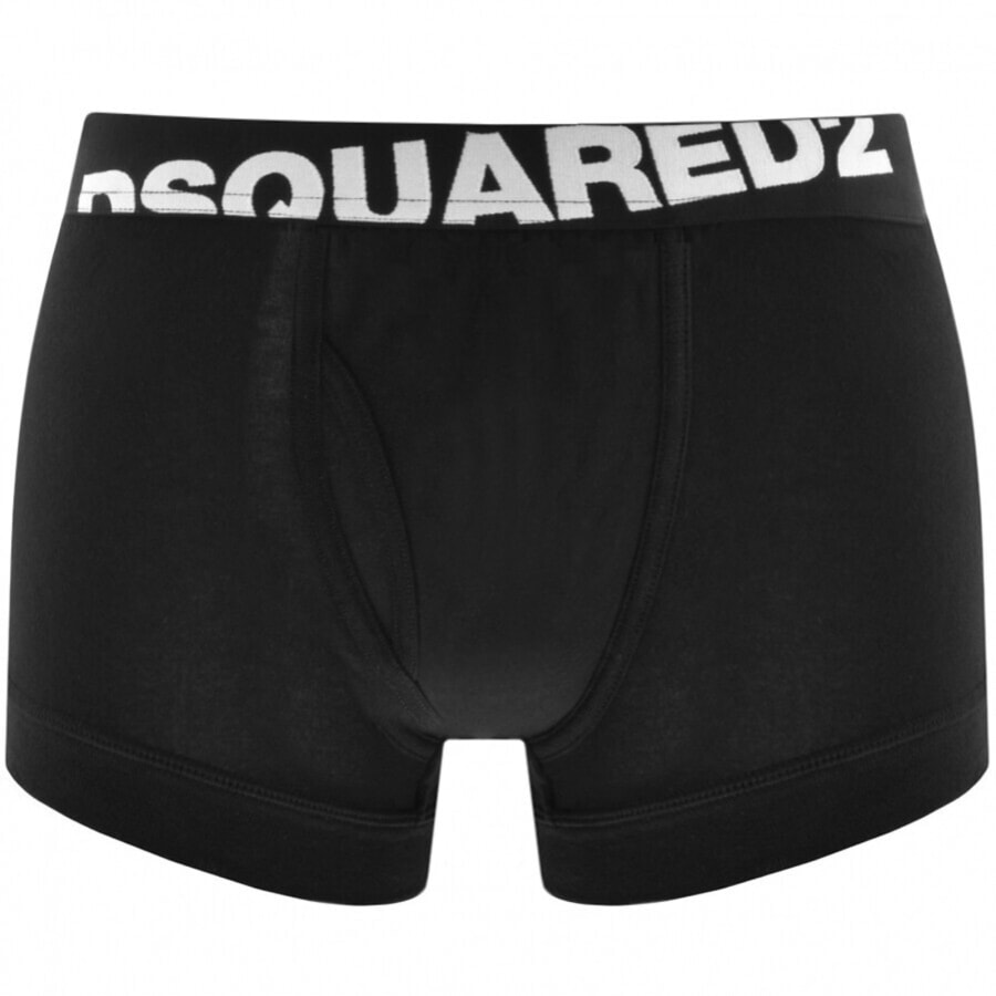 DSQUARED2 Underwear 2 Pack Trunks Black Mainline Menswear United States